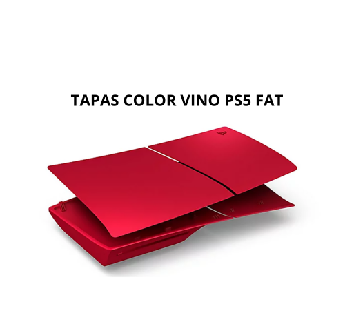 Tapas para PlayStation 5 FAT – Color Vino