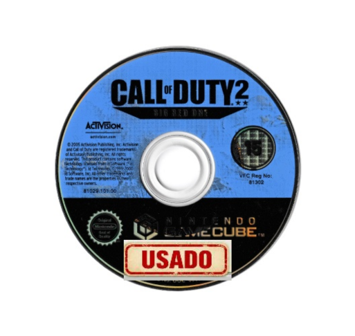 Call of Duty 2: Big Red One – Nintendo GameCube | Usado (Solo disco)