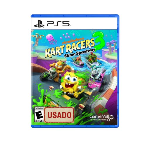 NICKELODEON KART RACERS 3: SLIME SPEEDWAY - PLAY STATION 5 - USADO