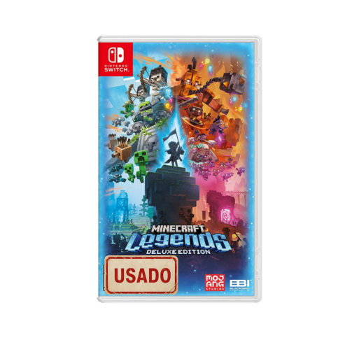 Minecraft Legends Deluxe Edition - Nintendo Switch . Usado