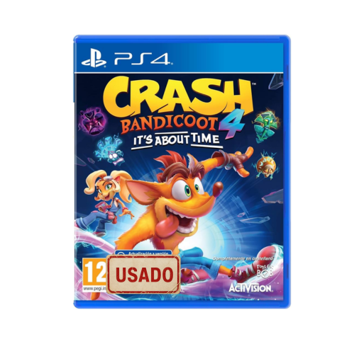 Crash Bandicoot 4 It's About Time - PlayStation 4 - Usado