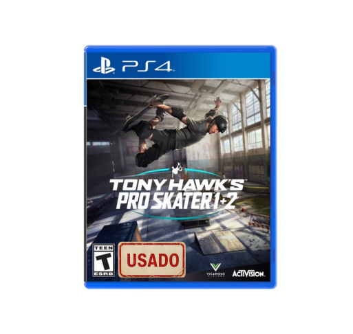 TONY HAWK´S PRO SKATER 1 +2 - Usado