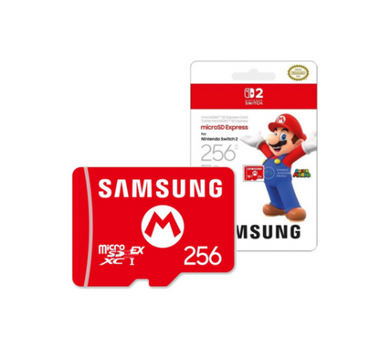 MicroSD Express NSW2 256GB – Memoria para Nintendo Switch 2