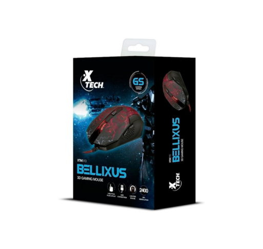 Mouse Bellixus XTM 510 – Precisión y comodidad en cada clic