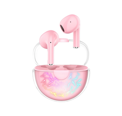 ONIKUMA Wireless Earphones T35 – Pink / Black