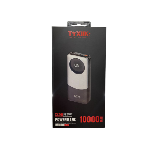 Power Bank 10000 mAh 22.5W – Carga Rápida Portátil