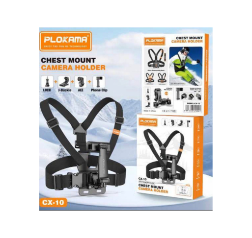 Plokama Chest Mount Camera Holder CX10