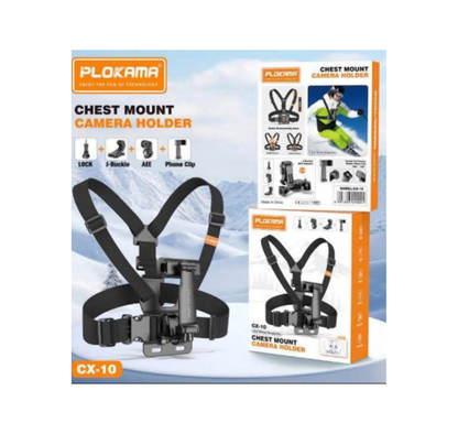 Plokama Chest Mount Camera Holder CX10