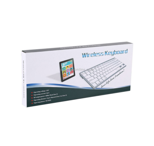 Teclado Wireless 2.4GHz – Inalámbrico, Compacto y Eficiente