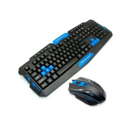 Combo Teclado y Mouse HK8100 – Eficiencia para Trabajo y Gaming
