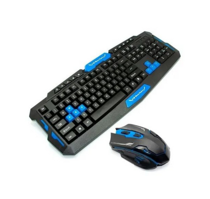 Combo Teclado y Mouse HK8100 – Eficiencia para Trabajo y Gaming