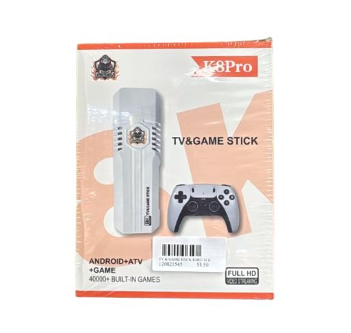 TV & Game Stick K8Pro – Consola Retro con 14 Emuladores