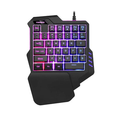 Teclado G92 Gamer – Una sola mano | RGB | Diseño compacto