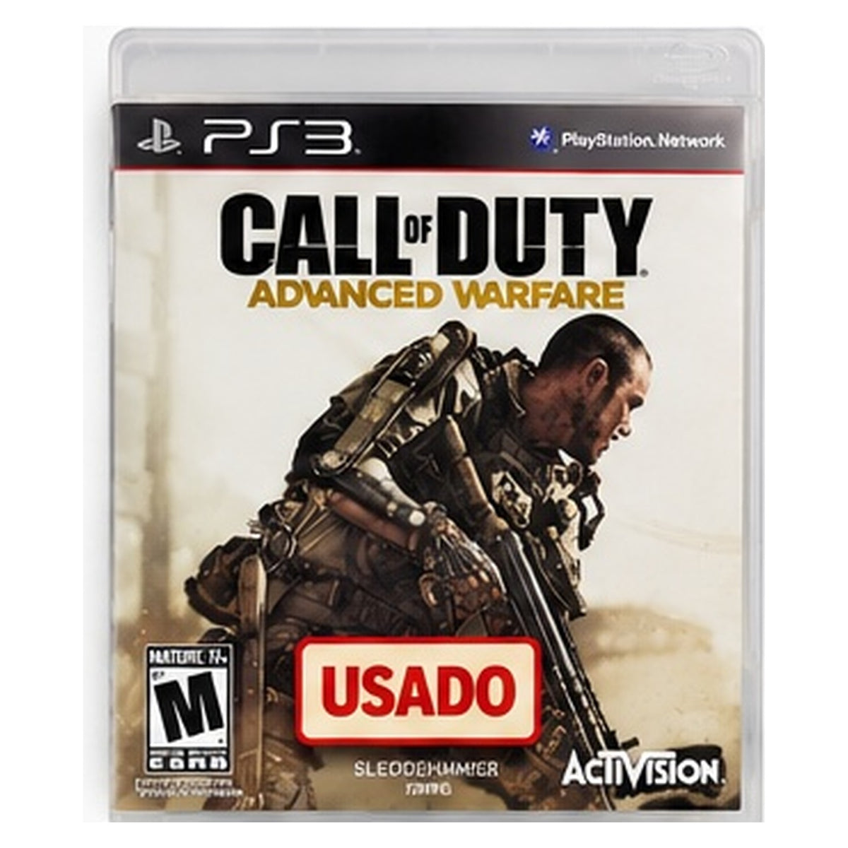 Call of Duty Advanced Warfare usado para PlayStation 3 - portada