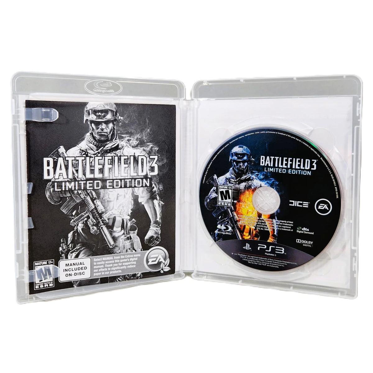Battlefield 3 Limited Edition para PlayStation 3 - disco