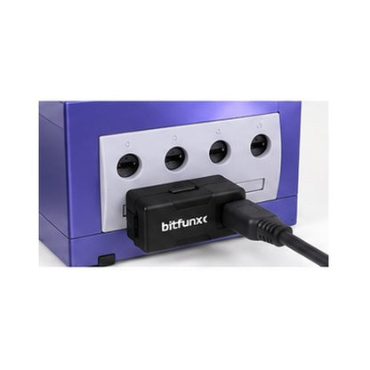 Conexión ilustrativa Bitfunx a GameCube