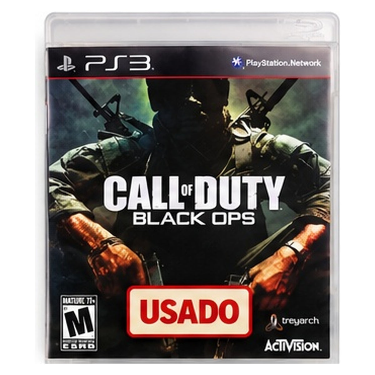 Call of Duty Black Ops usado para PlayStation 3 - portada