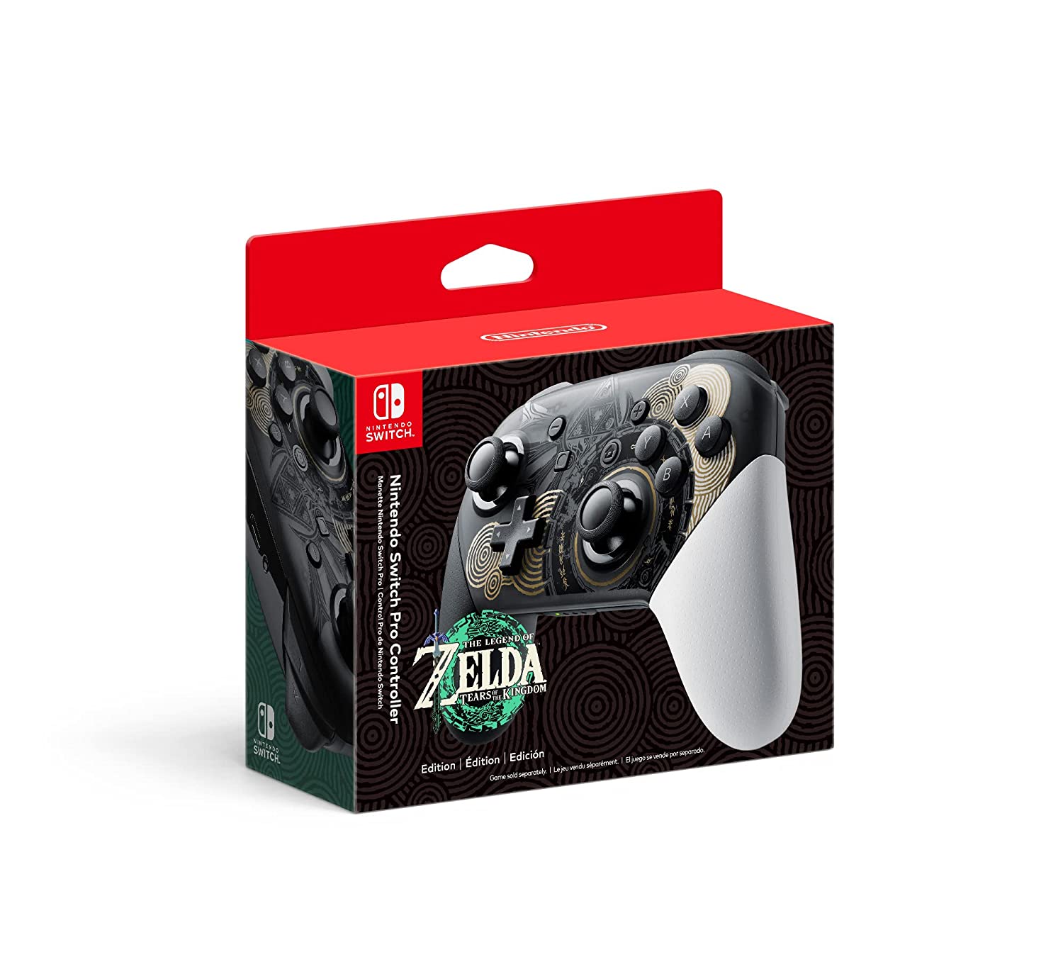 Nintendo Switch Pro Controller - The Legend of Zelda: Tears of the