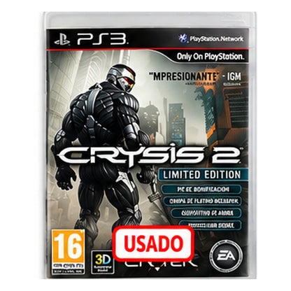 Crysis 2 Limited Edition usado para PlayStation 3 - portada