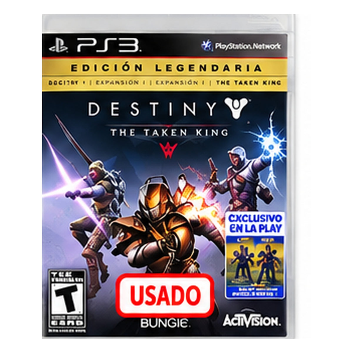 Destiny The Taken King Edición Legendaria usado para PlayStation 3 - portada