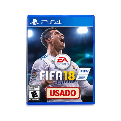 FIFA 18 PlayStation 4 usado - portada frontal centrada