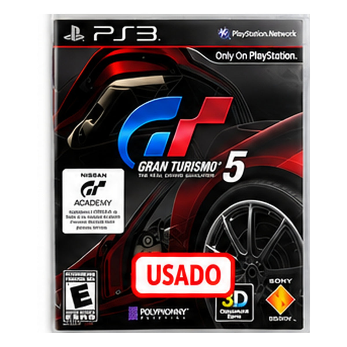 Gran Turismo 5 usado para PlayStation 3 - portada
