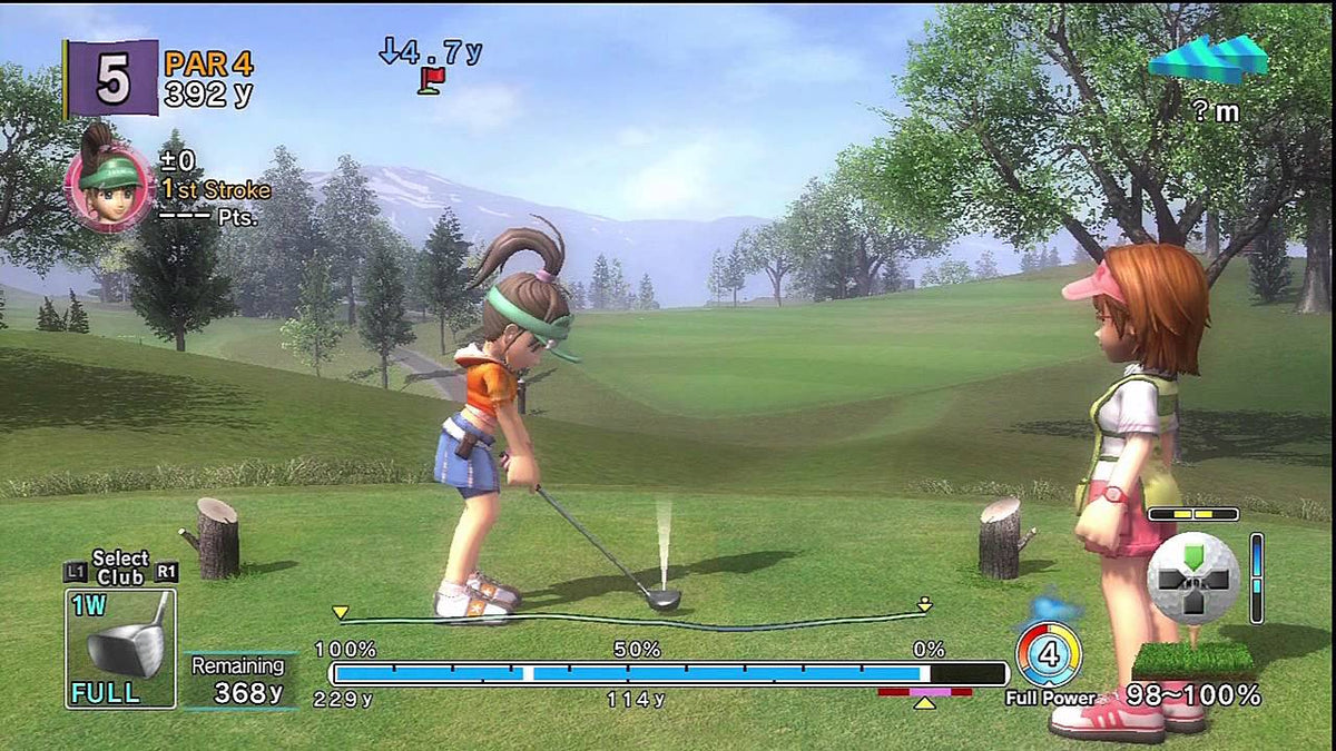 Hot Shots Golf Out of Bounds para PlayStation 3 - gameplay