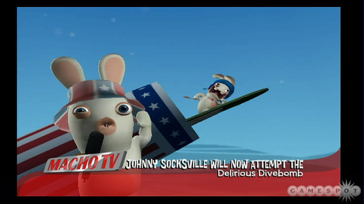 Rayman Raving Rabbids: TV Party – Nintendo Wii |  USADO