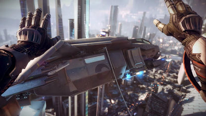 Killzone Shadow Fall PS4 ciudad futurista y dron