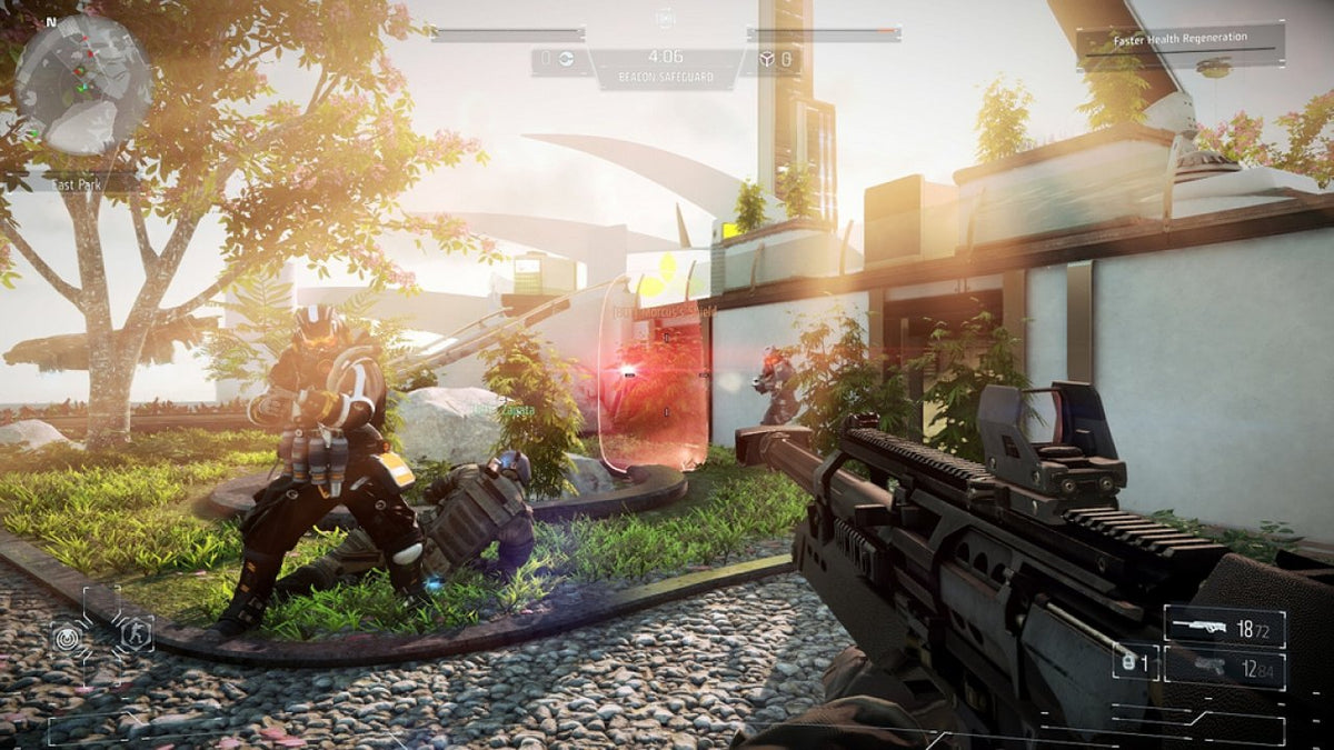 Killzone Shadow Fall PS4 captura de combate táctico