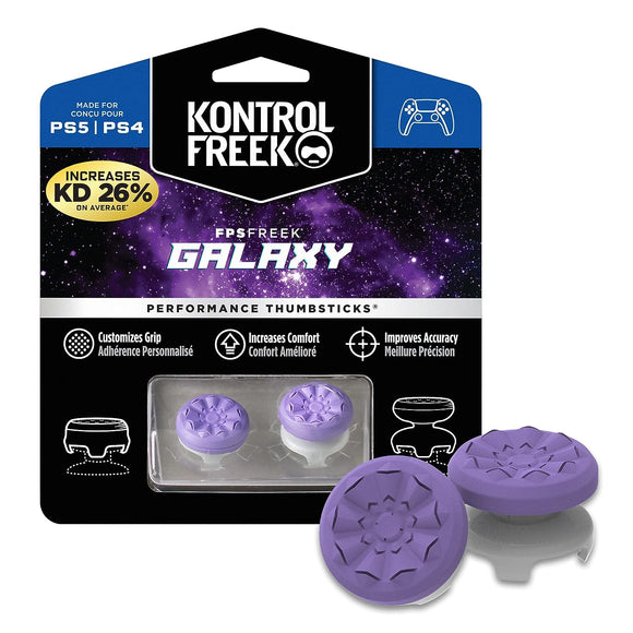KontrolFreek FPS Freek Galaxy Purple for PlayStation 4 And PlayStation 5