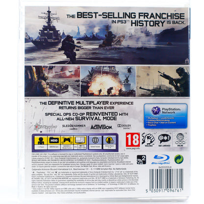 Call of Duty Modern Warfare 3 para PlayStation 3 - contraportada