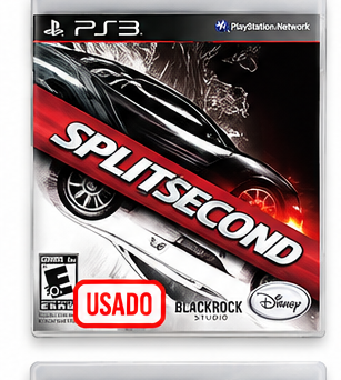 Split/Second PlayStation 3 usado - portada