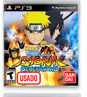 Naruto Shippuden PlayStation 3 usado - portada