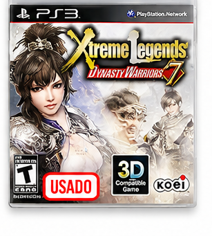 Dynasty Warriors 7 Xtreme Legends PlayStation 3 usado - portada
