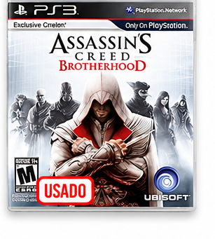 Assassin's Creed Brotherhood PlayStation 3 usado - portada