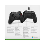 Control Inalambrico Xbox Serie X - Carbon Black + USB