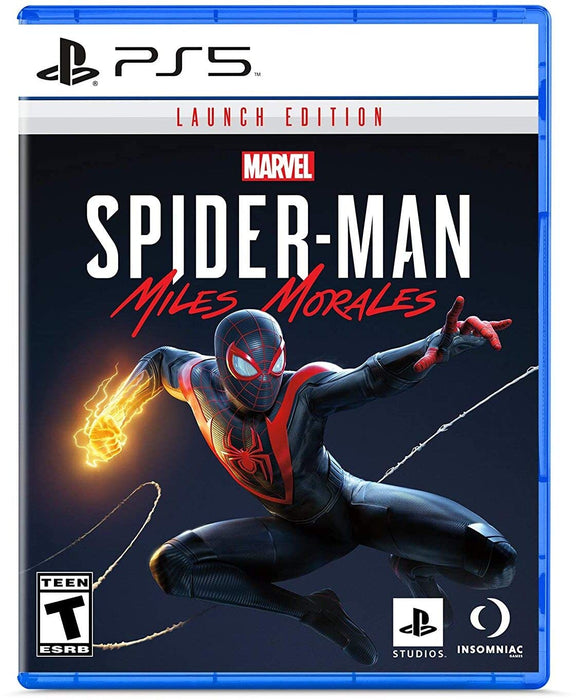 Marvel Spider-Man Miles Morales Launch Edition - PlayStation 5