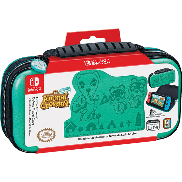 Deluxe Game Travel Case -  Animal Crossing - Nintendo Switch_VIDEOJUEGOS_BIRRIAGAMERS_PANAMA