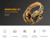 Headset Onikuma K1B - Professional Gaming